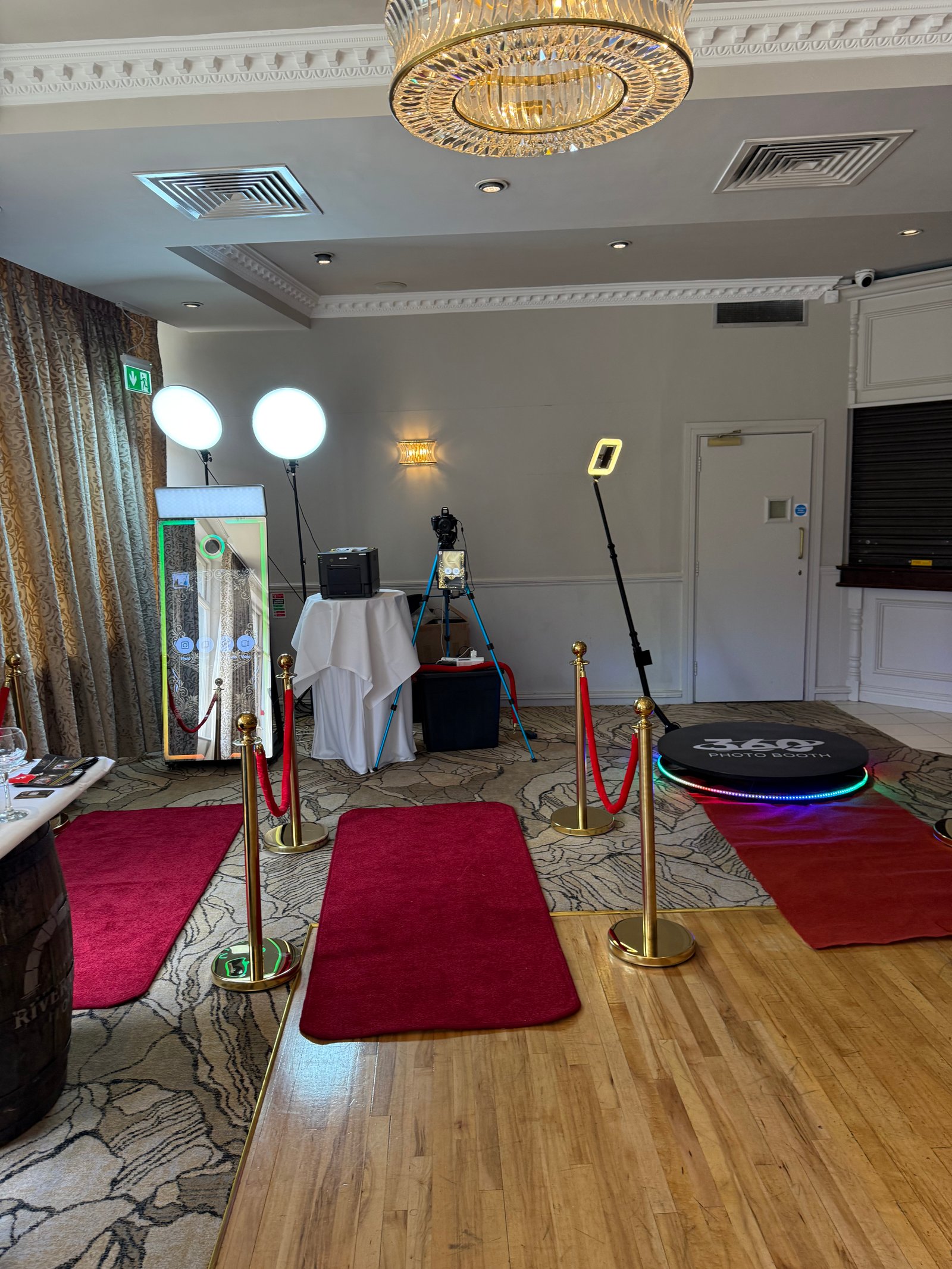 EAH Studios showcase setup at Kilkenny River Court Hotel