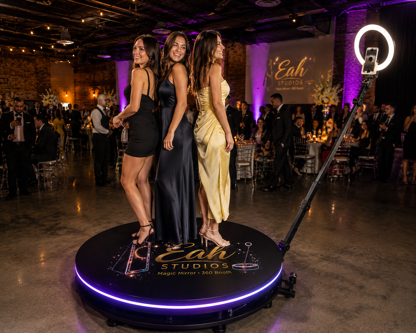🥇 Gold 360 Booth Package photo booth hire Ireland