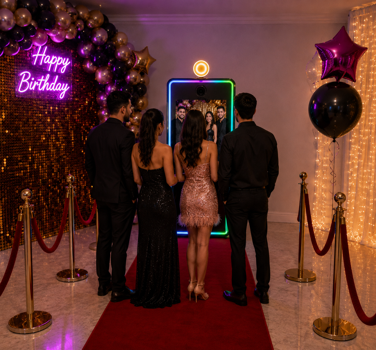 🥉 Bronze Magic Mirror Photo Booth Package